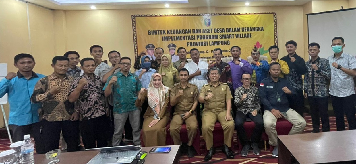 BIMTEK KEUANGAN DAN ASET DESA DALAM KERANGKA IMPLEMENTASI PROGRAM SMART VILLAGE PROVINSI LAMPUNG